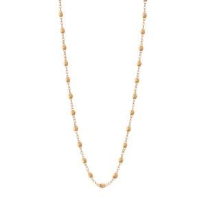 Gigi Clozeau rose gold nude 16in necklace